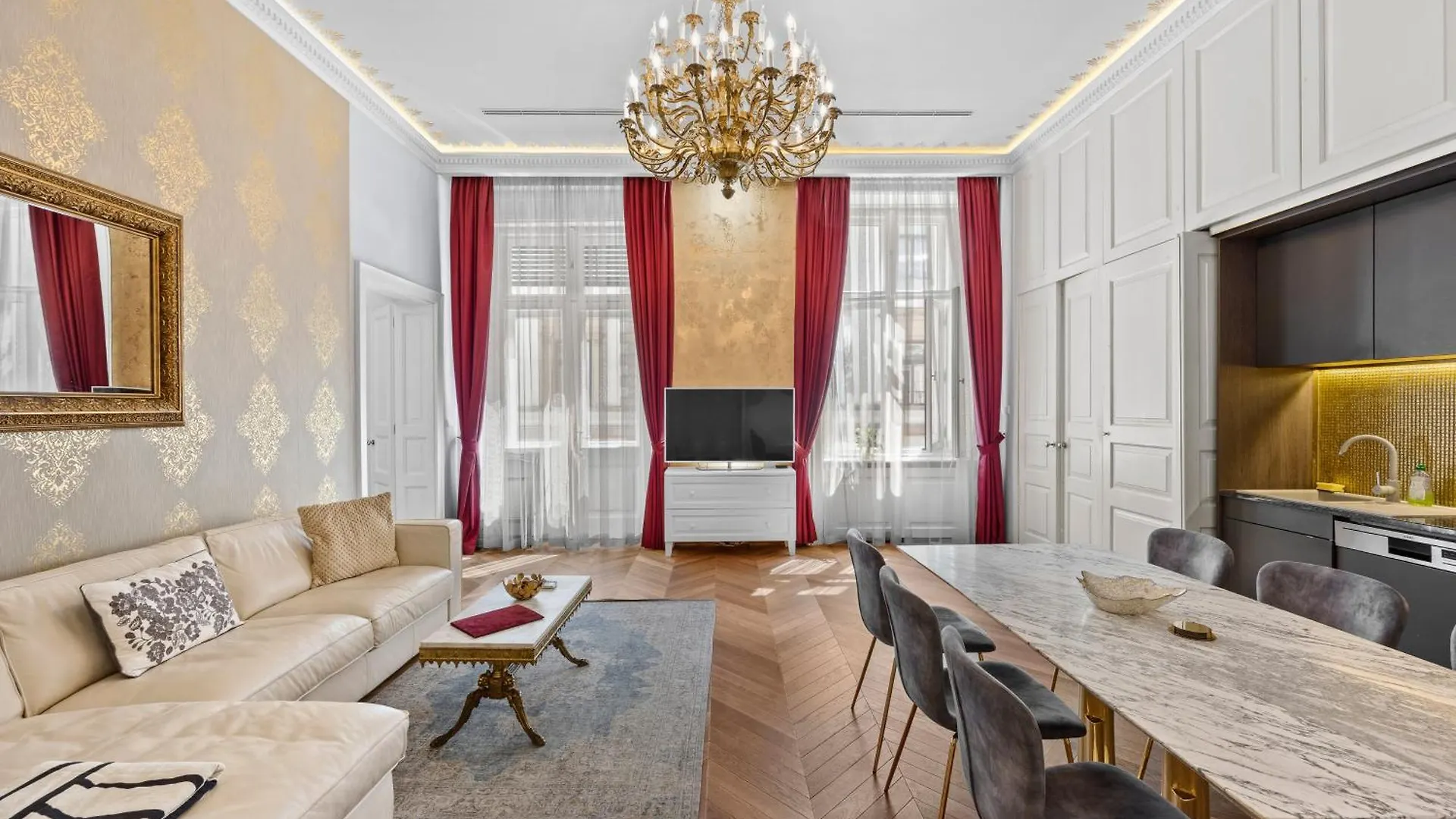 Apartment Count Zrinyi Basilica Luxurious Residence Budapest Hungary